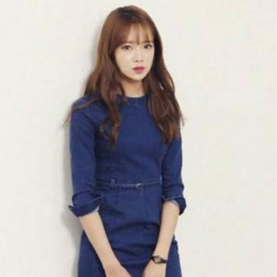 2014 秋季新款韩版女装复古中袖圆领显瘦修身水洗五分袖牛仔裙连衣裙